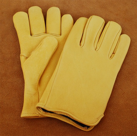 (image for) Elk Hide Mediumweight Slip On Gloves With Nylon Lining